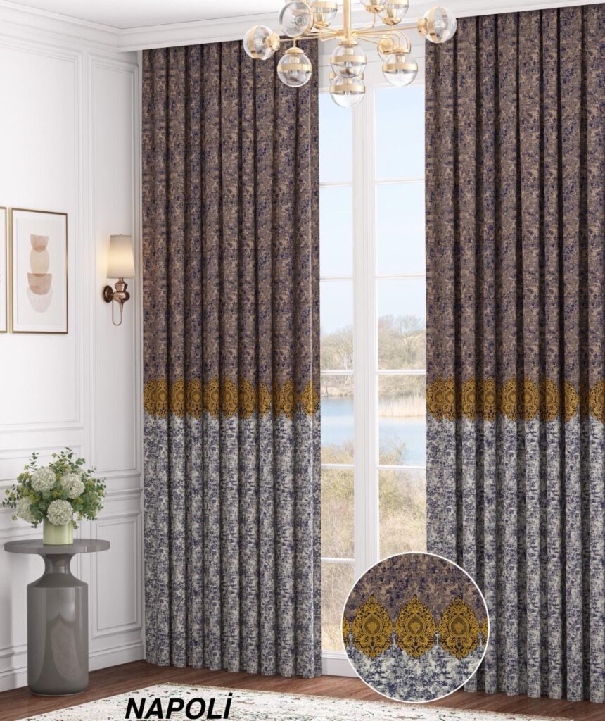 Fon Perde Modelleri – Ev Dekorasyonuna Uyumlu Şık Perde - 1
