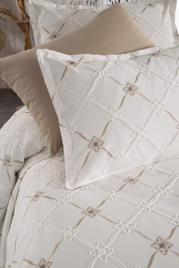 Levanzo nevresim takımı vizyon ultralüx nakışlı - 1