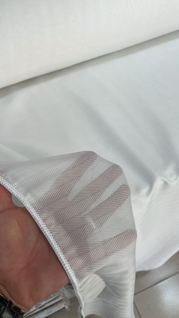 Balıksırtı selvi tül perde agır gramajlı ve ütü istemez - 3