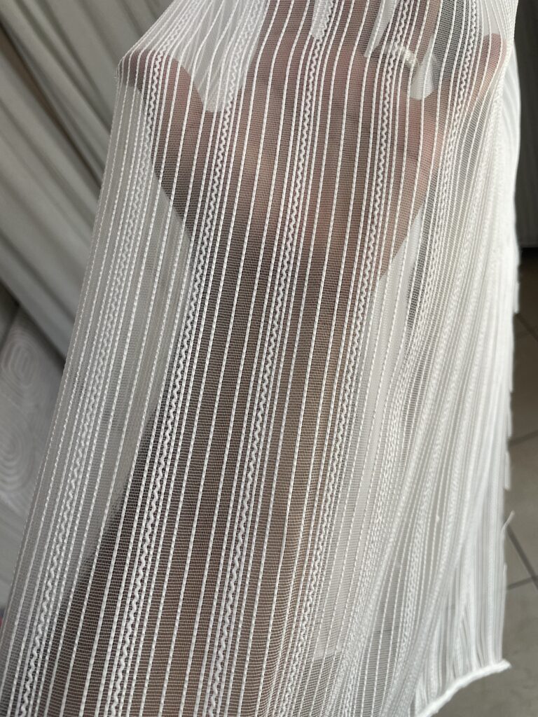 Azra çelik iplikli zincir tül modeli dökümlü ve şık - 2