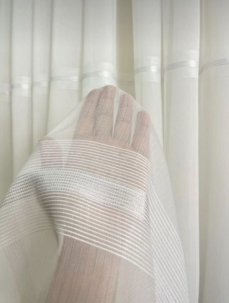 Bambu tül perde betifull süper lüx ağır ve ütü istemez kırkşmaz - 3