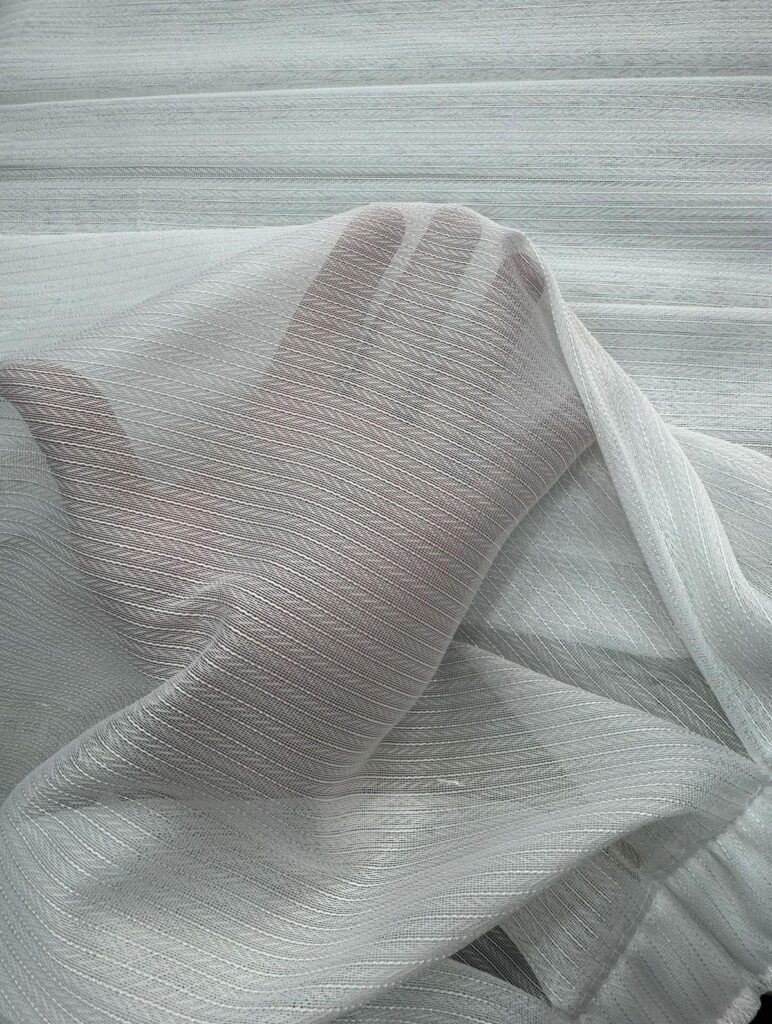 Balıksırtı çelil tül perde agır gramajlı modern ve şık - 2