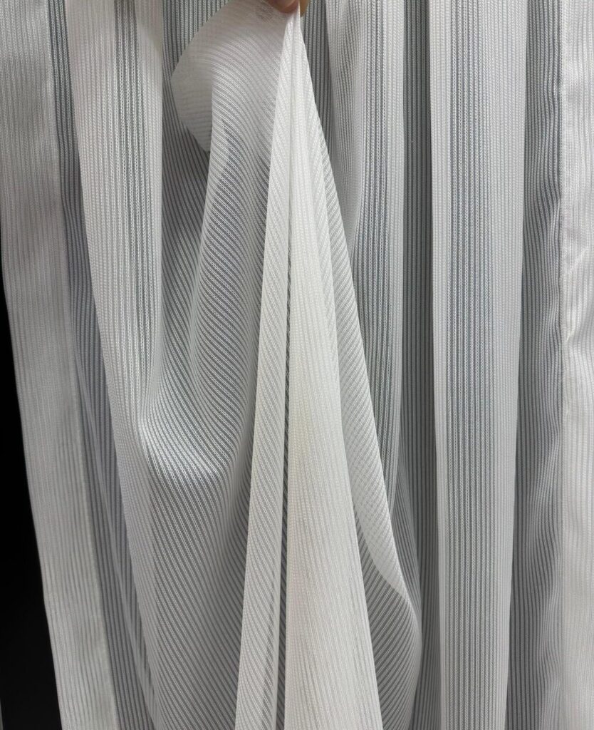 Asel tül perde sık dokuma boşluksuz zincir ile agır geamajın şıklığı - 3