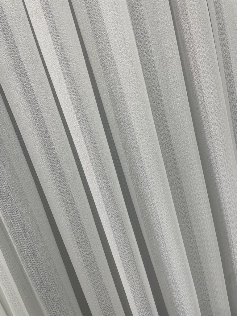 Çizgi detaylı dökümlü tül perde gofre tül ile mükemmel görünüm - 1