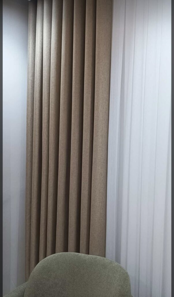 Algo Lüks Duble Keten Vizyon Perde - 1