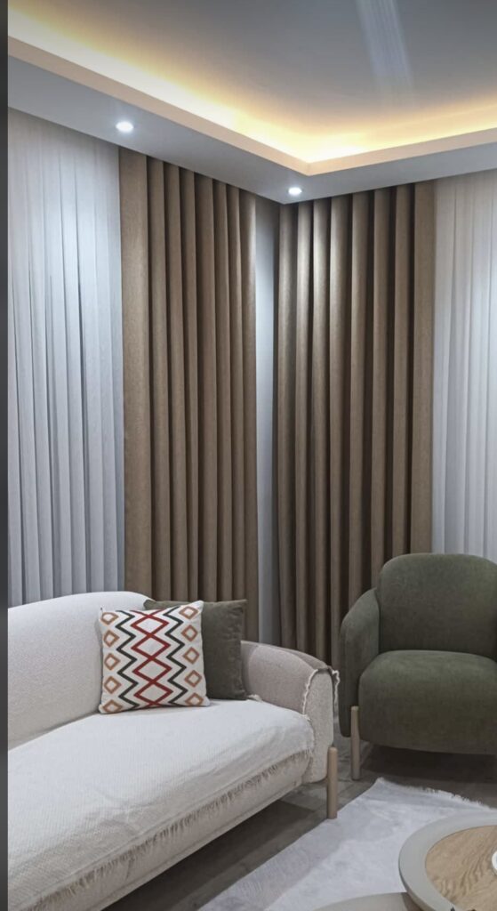 Algo Lüks Duble Keten Vizyon Perde - 4