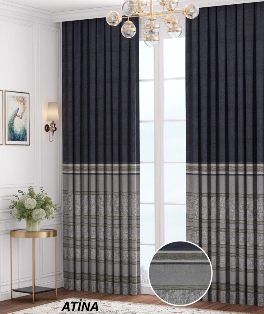 Dekoratif Fon Perde Modelleri – Evinize Şıklık Katın - 1