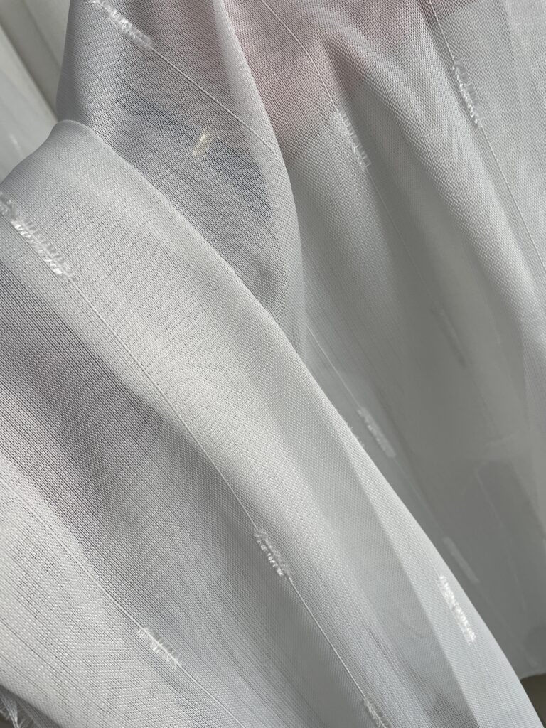 Vakko Kelebek Bambu Tül Perde Agır Garamajlı Dökümlü - 2