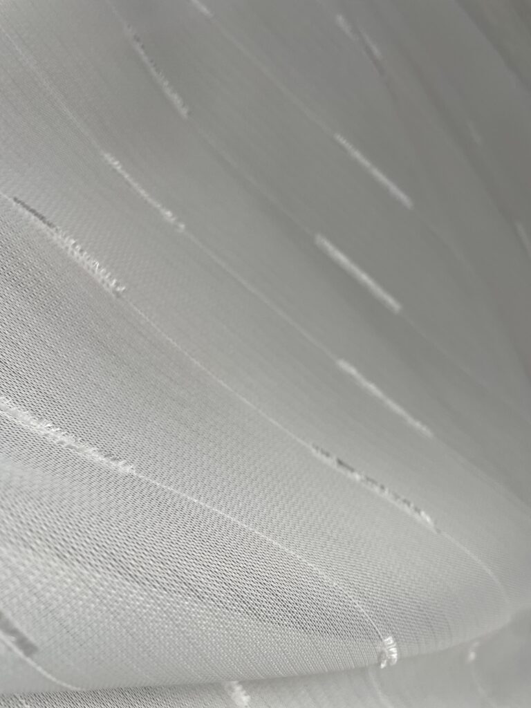 Vakko Kelebek Bambu Tül Perde Agır Garamajlı Dökümlü - 3