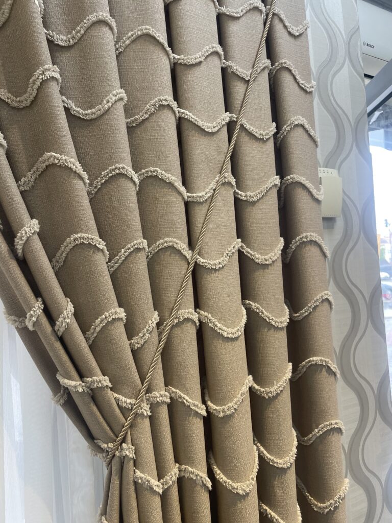 Jakarlı Beautiful Fon Perde Sultan 1124 - 4