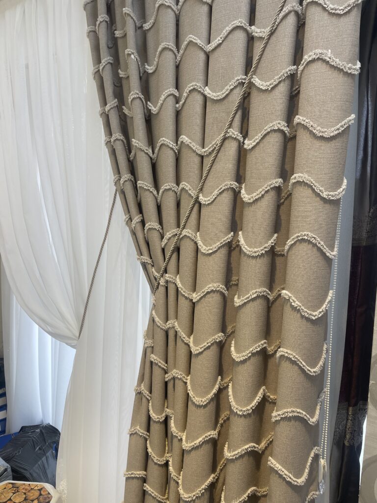 Jakarlı Beautiful Fon Perde Sultan 1124 - 3