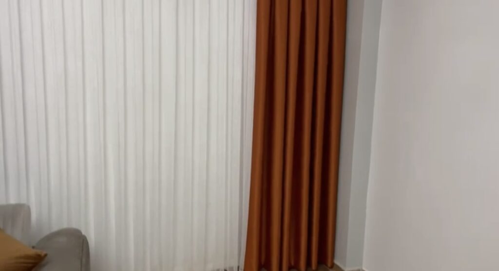 Kiremit Blackout Fon Perde – %100 Işık Geçirmez, Isı ve Ses Yalıtımlı, Modern Dekoratif Kalın Fon Perde Star Blackout Kiremit - 5